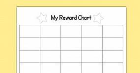 Editable Home Reward Sticker Charts