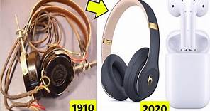 Evolution of Headphones 1891- 2020 | headphones History, Documentary video