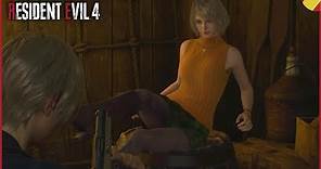 ASHLEY LIGA con LEON | Resident Evil 4 Remake en Español