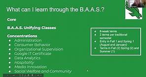 Webinar: Frequently Asked Questions about UNT's Bachelor of Applied Arts and Sciences degree