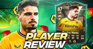 87 EVOLUTIONS "CENTURIONS SHARPSHOOTER" PEDRO NETO PLAYER REVIEW - EAFC 24 ULTIMATE TEAM