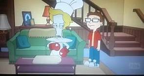 American Dad Roger Swallow a whole pizza! XD
