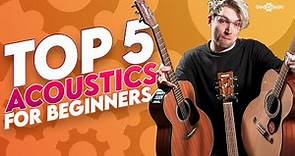 Top 5 Acoustic guitars for beginners 2023 | Gear4music Guitars