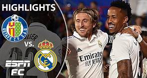 Getafe vs. Real Madrid | LaLiga Highlights | ESPN FC