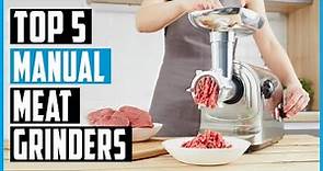 Best Manual Meat Grinders 2023 | Top 5 Best Manual Meat Grinder Review