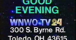 WNWO-TV Sign-Off 1993