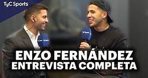 ENZO FERNÁNDEZ EN TyC SPORTS 🔥 "PARECE IRREAL QUE SEAMOS CAMPEONES DEL MUNDO"