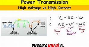 Power Transmission: High Voltage vs Low Voltage Comparison