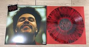 The Weeknd After Hours Vinyl 002 (Red & Black Splatter)