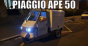 Piaggio Ape 50 (2022) | POV Driving, In Depth Tour, Start Up and Sound