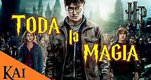 TODOS los HECHIZOS de la Saga de Harry Potter | Kai47