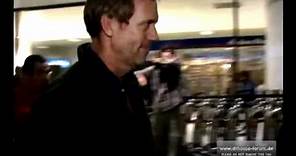 Hugh Laurie & Jo Green - Arriving at LAX - June 2010 [HQ]