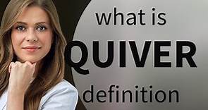 Quiver — what is QUIVER definition