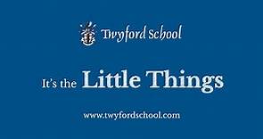 Twyford School Official Video | It's the little things