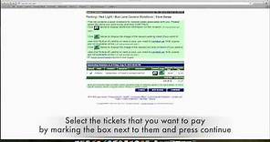 How to pay your New York City parking tickets online