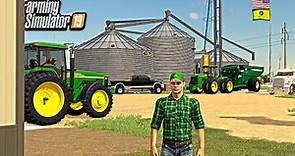 STARTING A NEW FARM IN NEBRASKA WITH $5,000,000 (ROLEPLAY) | FARMING SIMULATOR 2019