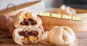 Easy Chinese BBQ Pork Steamed Buns (Bao)