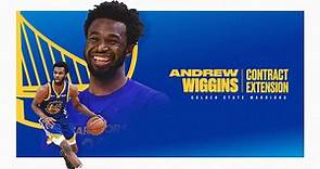 Warriors Sign Andrew Wiggins to Multi-Year Contract Extension
