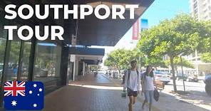 Walk in the central area of Southport, Gold Coast, Australia