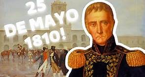 ☔La REVOLUCION de MAYO 1810 !! resumen en 3 minutos