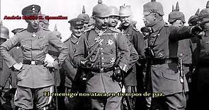 Discurso del Káiser al Pueblo Alemán - Primera Guerra Mundial