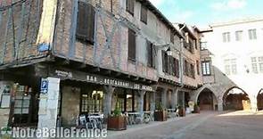 La cité médiévale Castelnau de Montmiral dans la vallée du Tarn (notrebellefrance)
