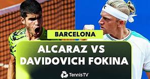 Entertaining Carlos Alcaraz vs Alejandro Davidovich Fokina Match | Barcelona 2023 Highlights