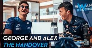 George Russell & Alex Albon | The Handover | Williams Racing