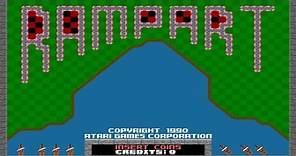 Rampart gameplay (PC Game, 1991)