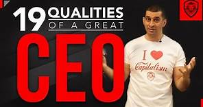 19 Qualities of a Great CEO