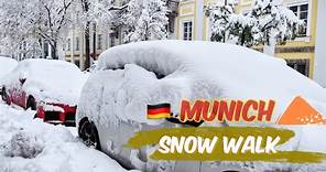 Munich Snow Walk December 2023
