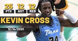 Kevin Cross has a triple double and the Tulane Green Waves knocks off Furman 117-110 in 2OT