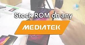 How to Install Stock ROM on any Mediatek Device using SP Flash tool