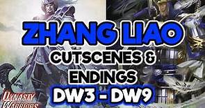 Zhang Liao ALL Cutscenes & Endings - Dynasty Warriors - 4K 60 FPS