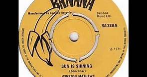 Winston "Pipe" Matthews - Sun Is Shining - 7" Banana 1971 - CLASSIC STUDIO ONE