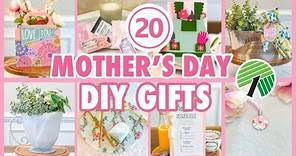 20 QUICK & EASY MOTHER’S DAY DIY GIFTS l DOLLAR TREE DIY MOTHERS DAY GIFT IDEAS l MOTHERS DAY CRAFTS