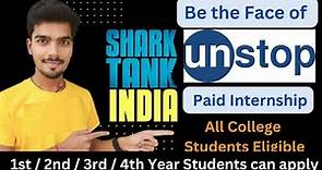 Internship Opportunity With Shark Tank Funded Company: Unstop | Unstop brand ambassador program 2023