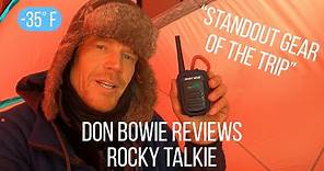 Don Bowie Reviews the Rocky Talkie radio