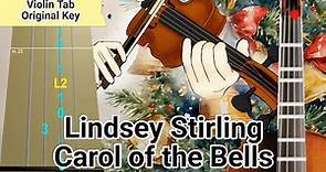 Lindsey Stirling - Carol of the Bells Violin Tab