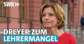 Malu Dreyer - SPD Ministerpräsidentin in Rheinland-Pfalz | SWR Sommerinterview