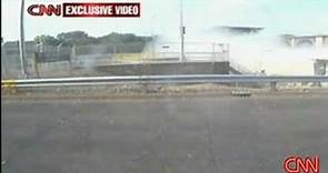 I-35W bridge collapse (actual footage)