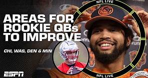 ROOKIE MINICAMP TAKEAWAYS! ♨️ Analyzing top QBs' first NFL minicamps | NFL Live