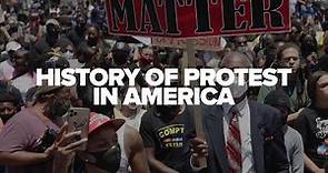 History of protest in America