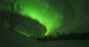Mágicas auroras boreales en Finlandia