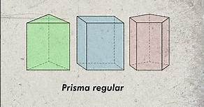 ¿Cuáles son los diferentes tipos de PRISMAS y cómo llamarlos? #matemáticas #geometria #prisma
