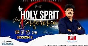 🔴𝐿𝒾𝓋𝑒 | HOLY SPRIT FIRE CONFERENCE | 1 DEC | DAY 3 | SESSION 2 | LIVE STREAM | PASTOR PETER MOHAN |