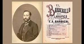 Francisco Asenjo Barbieri: "El noble gremio de costureras" de "El barberillo de Lavapiés" (1874)
