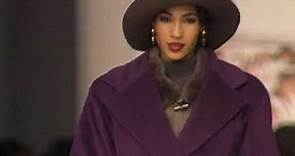 Marc Bohan's final collection for Dior (Fall 1989) | Videofashion Library