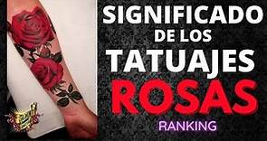 Increíbles tatuajes de ROSAS para MUJERES / SIGNIFICADO y RANKING de los 10 mejores tatuajes.