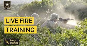 Soldiers Participate in Squad Live Fire Training Event